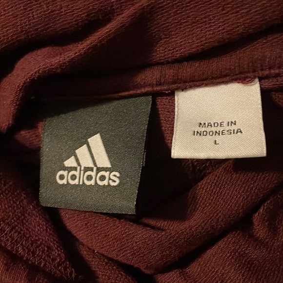 ASU Adidas Crew Neck Pullover Arizona State University Sun Devils Pockets - Picture 2 of 8